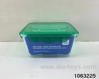 food container in Plastic film