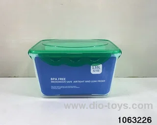 food container in Plastic film