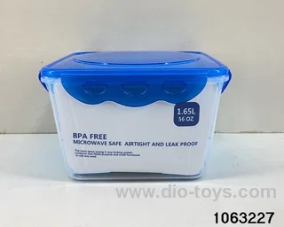 food container in Plastic film