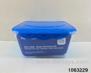 food container in Plastic film