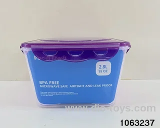 food container in Plastic film