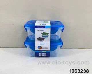 food container in Plastic film