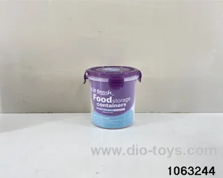 food container in Plastic film