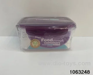 food container in Plastic film