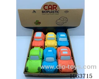 Straw material  Free Wheel Car
