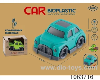 Straw material  Free Wheel Car