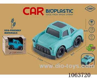 Straw material  Free Wheel Car