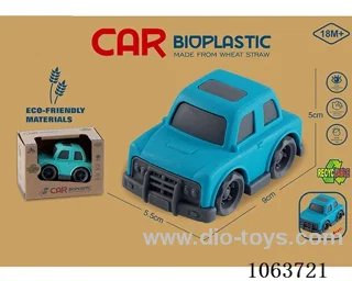 Straw material  Free Wheel Car