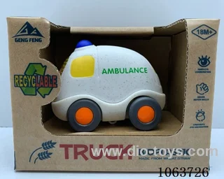 Straw material  Free Wheel Car