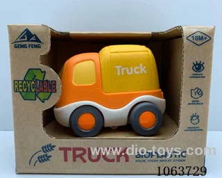 Straw material  Free Wheel Car