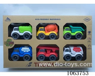 Straw material  Free Wheel Car