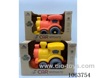 Straw material  Free Wheel Car