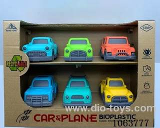 Straw material  Free Wheel Car