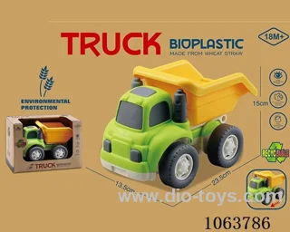 Straw material  Free Wheel Car