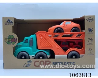 Straw material  Free Wheel Car