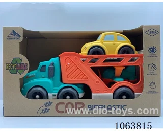 Straw material  Free Wheel Car