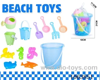 BEACH TOYS in Net bag