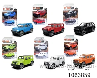 1:60 pull back alloy car
