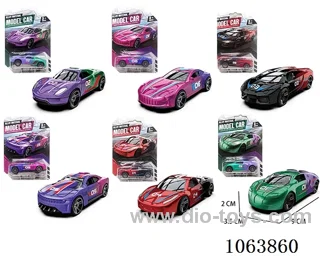 1:60 pull back alloy car