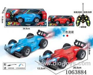 1:16 5ch rc car with light and spray