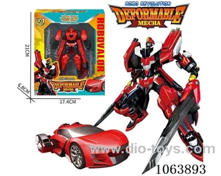 Shape-shifting Vitality Brave car robot