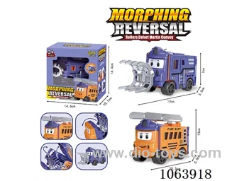 Deformation pull-back reverse turning car
