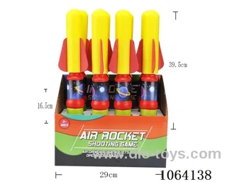 39cm soft air rocket gun toys