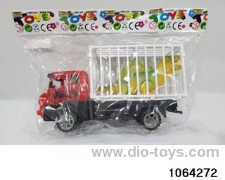 Rebound Dinosaur Cage Trailer in opp bag