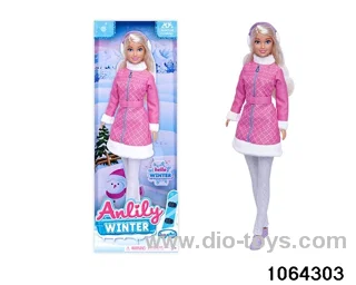 11.5 inch doll in window box
