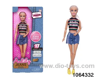 11.5 inch doll in window box