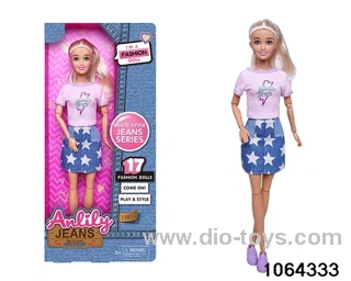 11.5 inch doll in window box
