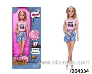11.5 inch doll in window box
