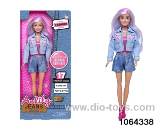11.5 inch doll in window box