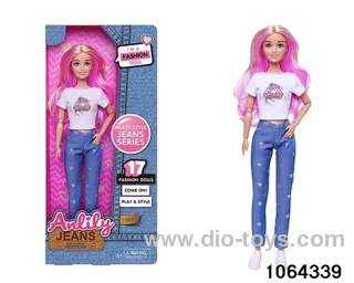 11.5 inch doll in window box
