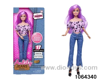 11.5 inch doll in window box