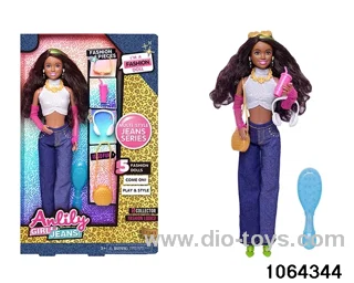 11.5 inch doll in window box
