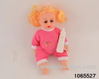 12 inch doll set with music in opp bag