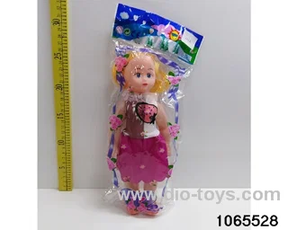 12 inch doll set with music in BAG(random clothes)
