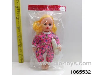 12 inch doll set with music in opp bag