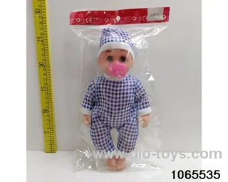 12 inch doll set in opp bag