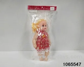 12 inch doll set with music in opp bag