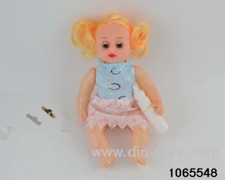 12 inch doll set with music in opp bag