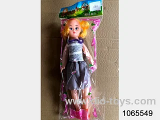 16 inch doll set with music in BAG