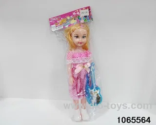 18 inch doll set with music in BAG