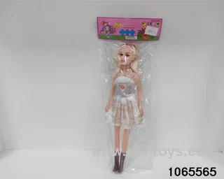 18 inch doll set with music in poly bag header