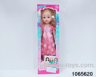 18 inch doll set with music in window box