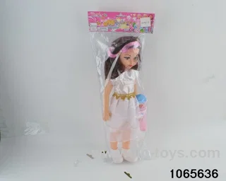 14 inch doll set with music in BAG