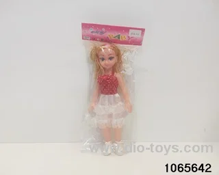 14 inch doll set with music in BAG