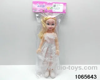 14 inch doll set with music in BAG