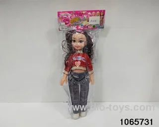 14 inch doll set with music in BAG